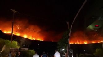 Incendie en Crète : des milliers de touristes évacués en urgence