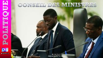 COMMUNIQUE DU CONSEIL DES MINISTRES  DU JEUDI 03 JUILLET 2025