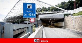 Tunnel de Cointe : la vitesse maximale devrait repasser à 80 km/h mi-juillet