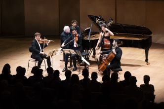 Brahms, Poulenc et Schubert à Évian, avec Renaud Capuçon, Emmanuel Ax, Mao Fujita…
