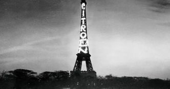 Il y a 100 ans jour pour jour, Citroën brillait sur la Tour Eiffel