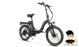 Le vélo électrique pliable SAMEBIKE CY20 à prix réduit : 629€ seulement !