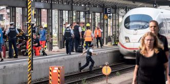 Attaque en Allemagne: Quatre passagers d'un train blessés avec une hache et un marteau