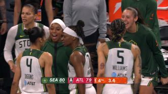 WNBA : Le Storm de Gabby Williams l'emporte au buzzer contre Atlanta