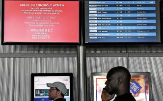 Un millier de vols annulés en France au deuxième jour de grève de contrôleurs aériens