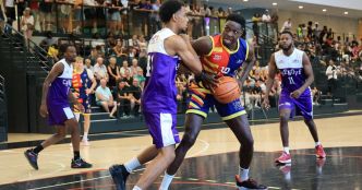 En images. L'équipe Elite Congo Basket prend le meilleur sur la All Star Bourgogne