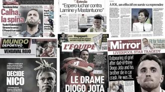 La presse européenne inconsolable après le décès de Diogo Jota, la Juventus proche d'un coup double prestigieux