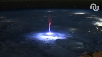 Un immense et très rare jet d'énergie a été repéré au-dessus de la Terre