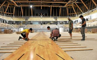À Quimper, la salle événementielle de 3 500 places prend forme