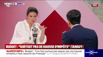 "Bravo pour la transition !” : Apolline de Malherbe se paye son invité, il l'a très mauvaise