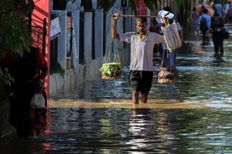 Inde: les inondations liées à la mousson font au moins 69 morts