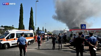 Rome : une explosion dans une station-service fait des dizaines de blessés | TF1 INFO