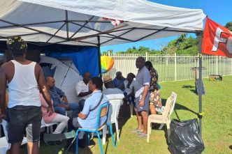 Deux agentes de la collectivité territoriale de Guyane en grève de la faim pour le maintien de 700 emplois précaires
