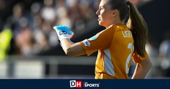 Confirmée dans les cages des Red Flames, Lisa Lichtfus a joué son premier match à l'Euro : "Je savoure ce que je vis actuellement”