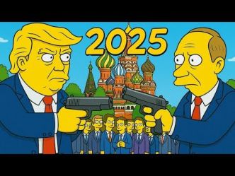 Ces prédictions des #Simpsons 2025 sont effrayantes et précises !