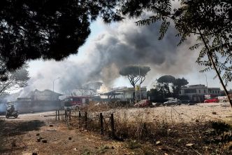 Rome : une explosion dans une station-service fait une trentaine de blessés
