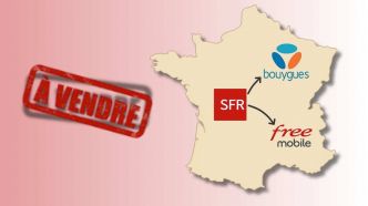 SFR bientôt dépecé ? Free et Bouygues se battent pour rafler la mise