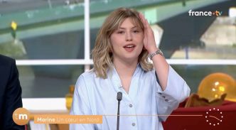 "Arrêtez la vidéo" : les équipes de "Télématin" forcées d'éventer Marine à cause de Vassili Schneider