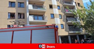 Du papier brûlé dans la cage d'escalier nécessite l'intervention des pompiers de Marcinelle à Montignies-sur-Sambre