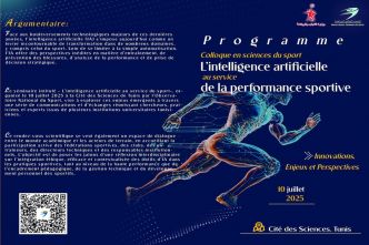 Journée d'étude sur l'IA et la performance sportive, le 10 juillet à la Cité des Sciences