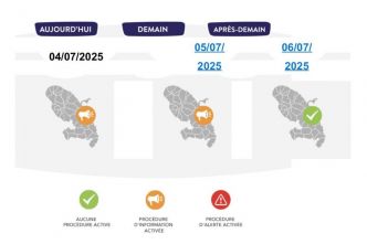 L'air est de nouveau dégradé en Martinique