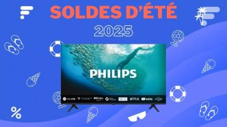 Moins de 600 € pour un TV 4K géant de 75 pouces, de la marque Philips en plus : c'est aussi ça les soldes