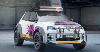 Quelle allure cette Renault 5 delta4x4 !