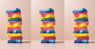 Éponges de couleurs : à quoi servent-elles et quelles sont les différentes ?