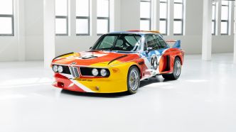 La BMW Art Car par Alexander Calder reprend la piste ce week-end au Mans