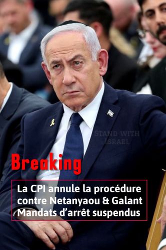 Simon Weinberg. Désaveu historique : La CPI annule la procédure contre Netanyaou & Galant. Mandats d'arrêt suspendus