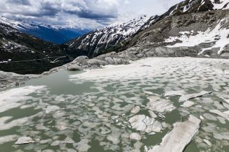 Les glaciers ont perdu la masse accumulée pendant l’hiver