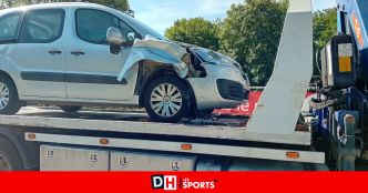 Double accident sur la N86 à Rochefort: une conductrice blessée