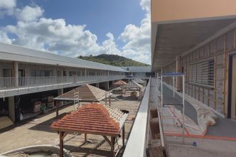 Saint Martin : où en est la construction du collège 900 de La Savane ?