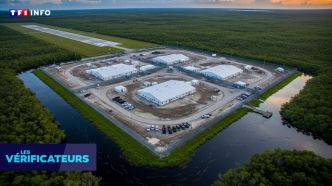 VÉRIF' - "Alcatraz des alligators" : ces images impressionnantes de la nouvelle prison de Trump sont fausses | TF1 INFO