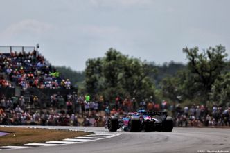 Alpine F1 a bien souffert lors des Libres 1 et 2 à Silverstone