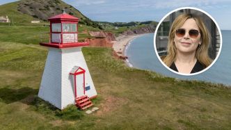 Propriété de Julie Snyder aux Îles-de-la-Madeleine: le phare du Cap-Alright et son terrain sont à vendre