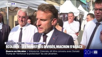 "Ils doivent s'occuper des politiques qu'ils conduisent”: Emmanuel Macron recadre ses ministres, divisés sur la question énergétique