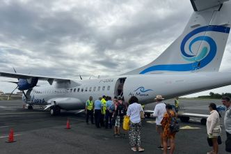 Vol inaugural d'Air Moana pour Fakarava