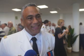Le général François Haouchine, officiellement introduit à la tête de la gendarmerie de Nouvelle-Calédonie