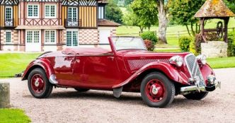 Nostalgie auto. Citroën Traction 15 Six Cabriolet : la Citroën la plus chère de l'histoire