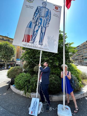 "Si ça peut raviver la mémoire d'un héros de la Résistance...": cette association niçoise dresse un monument provisoire pour Max Barel