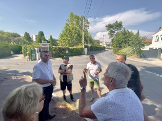 "Il faut traiter le problème de la vitesse" : un mois après l'accident mortel, les riverains de ce boulevard d'Antibes plaident auprès du député Éric Pauget