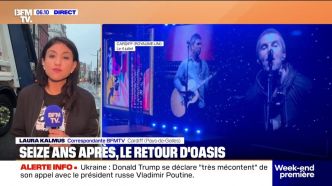 Seize ans après leur séparation, le groupe Oasis est remonté sur scène ce vendredi soir à Cardiff pour un retour très attendu