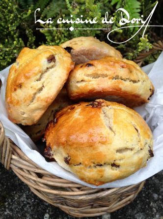 Scones à l'eau de fleurs d'oranger