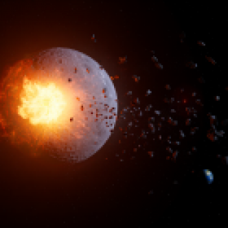 Un gros astéroïde pourrait percuter la Lune en 2032, et ce n'est pas bon pour la Terre