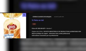 Rappel de produits : des pains au lait contiennent du métal