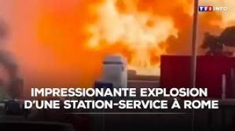 Italie : Des dizaines de blessés dans l’explosion d’une station-service à Rome