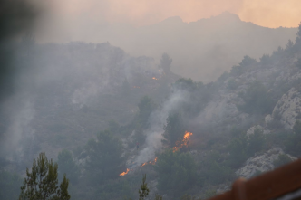 Dans les Bouches-du-Rhône, le premier incendie d'ampleur de la saison a parcouru 100 hectares avant d'être « stabilisé »