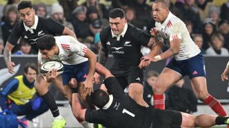 Rugby : le XV de France s'incline avec les honneurs contre la Nouvelle-Zélande