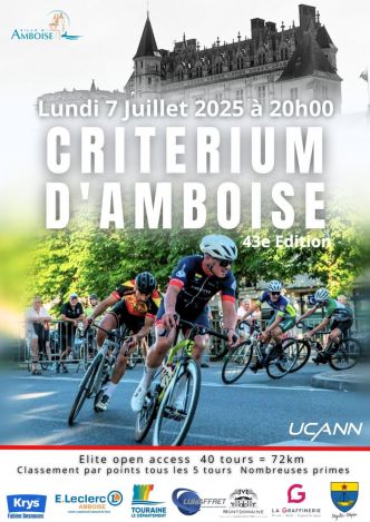 Critérium d'Amboise : Les engagés